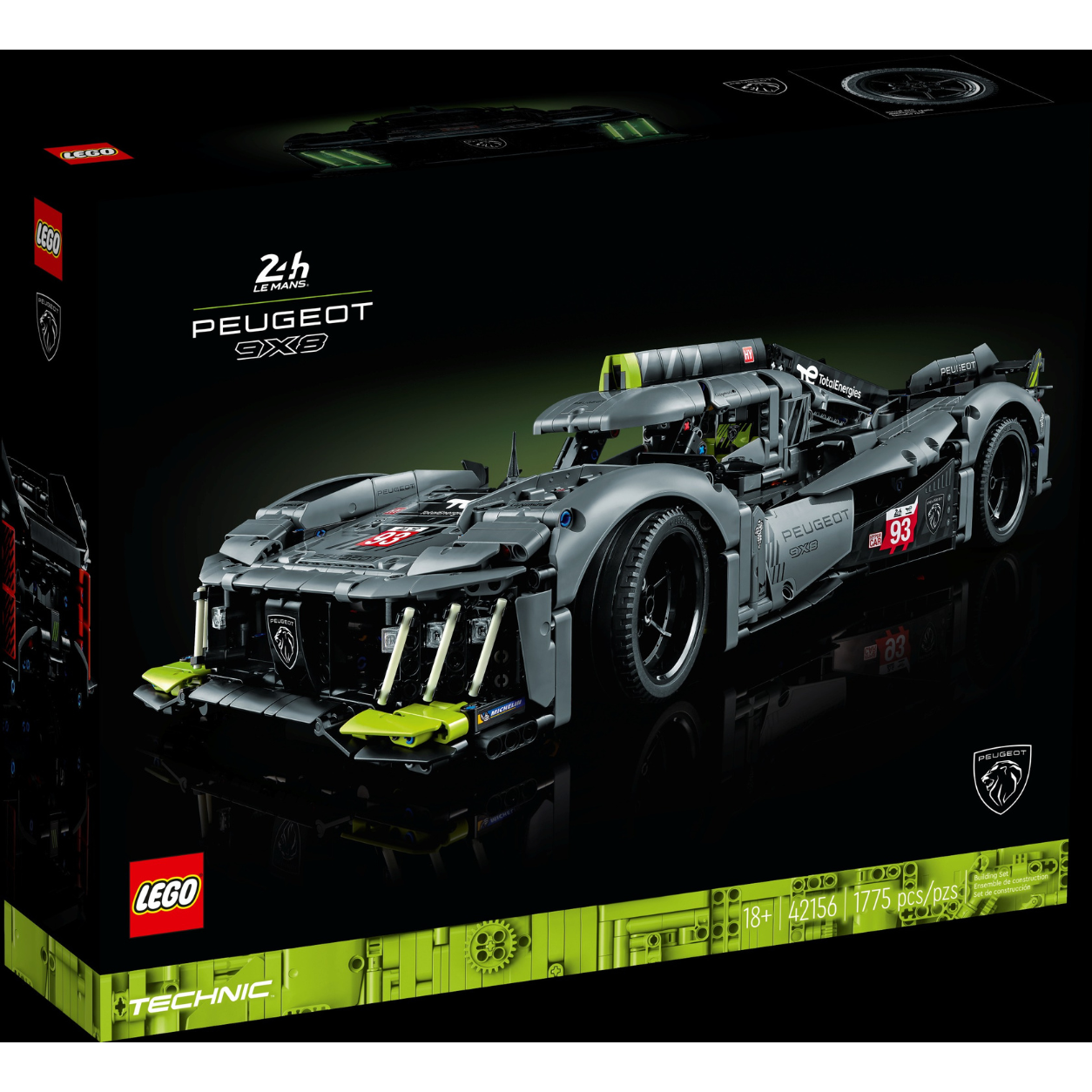 9x8 LeMan Hybrid Hypercar (1775 teile)