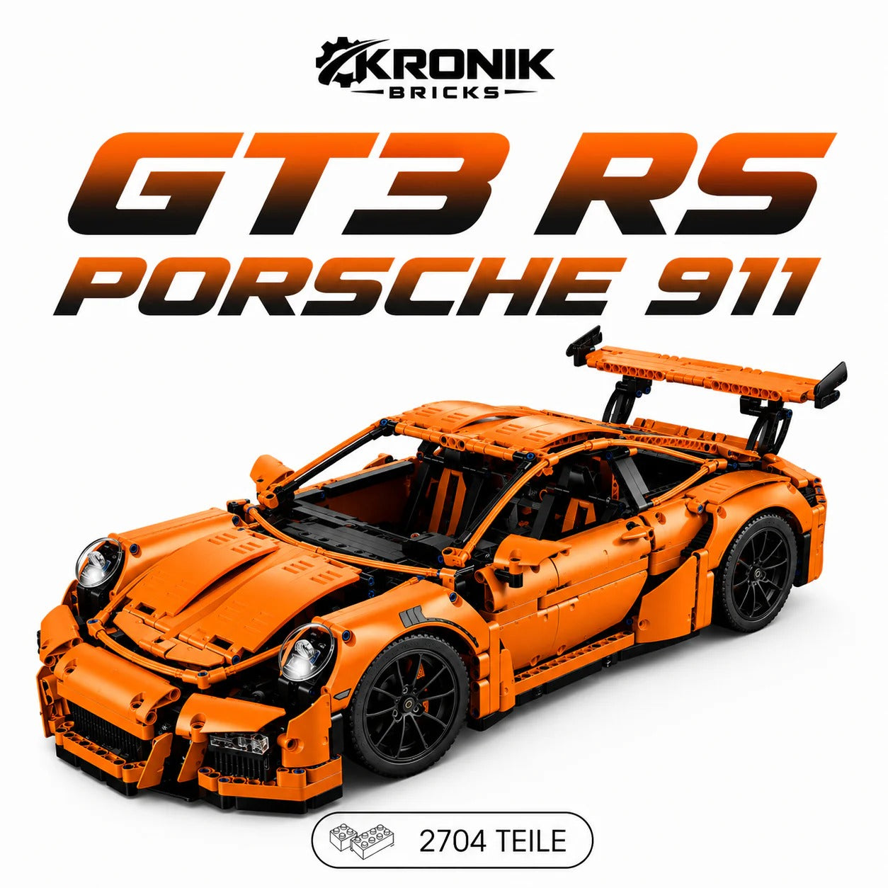 911 GT3 RS – Modellbausatz (2704 Teile)