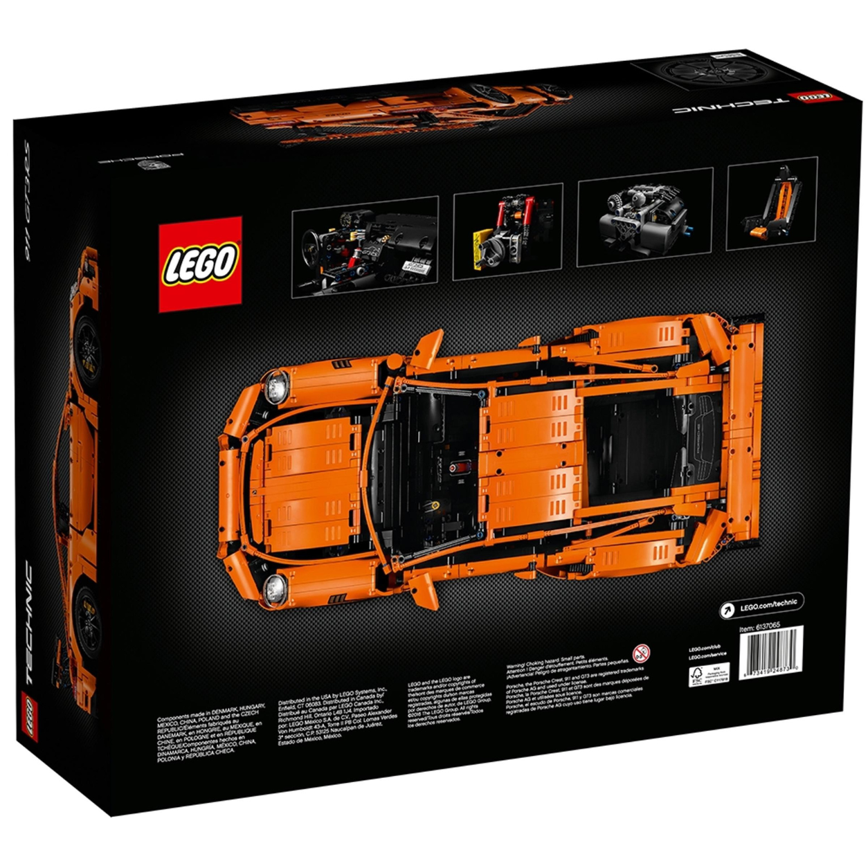 911 GT3 RS – Modellbausatz (2704 Teile)