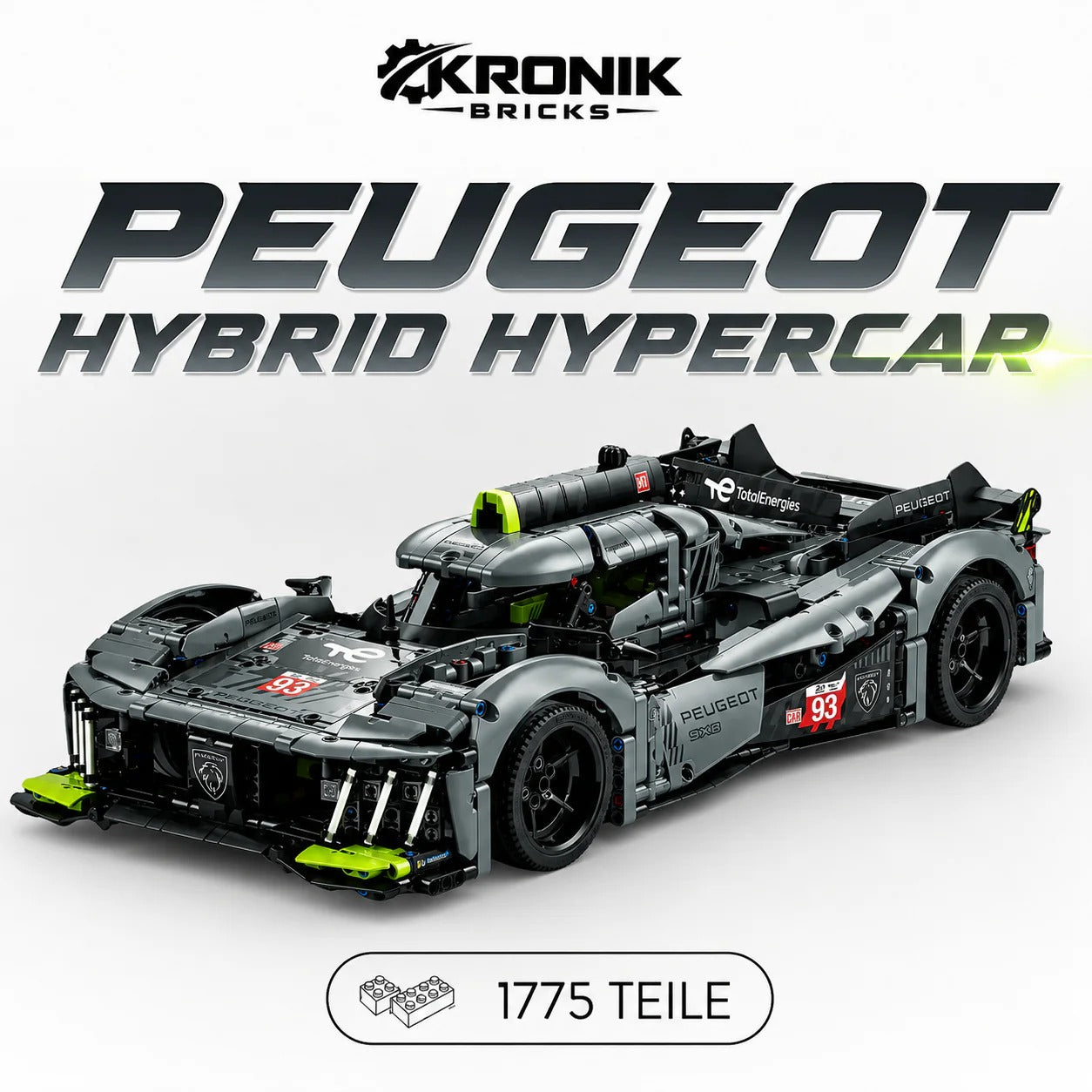 9x8 LeMan Hybrid Hypercar (1775 teile)