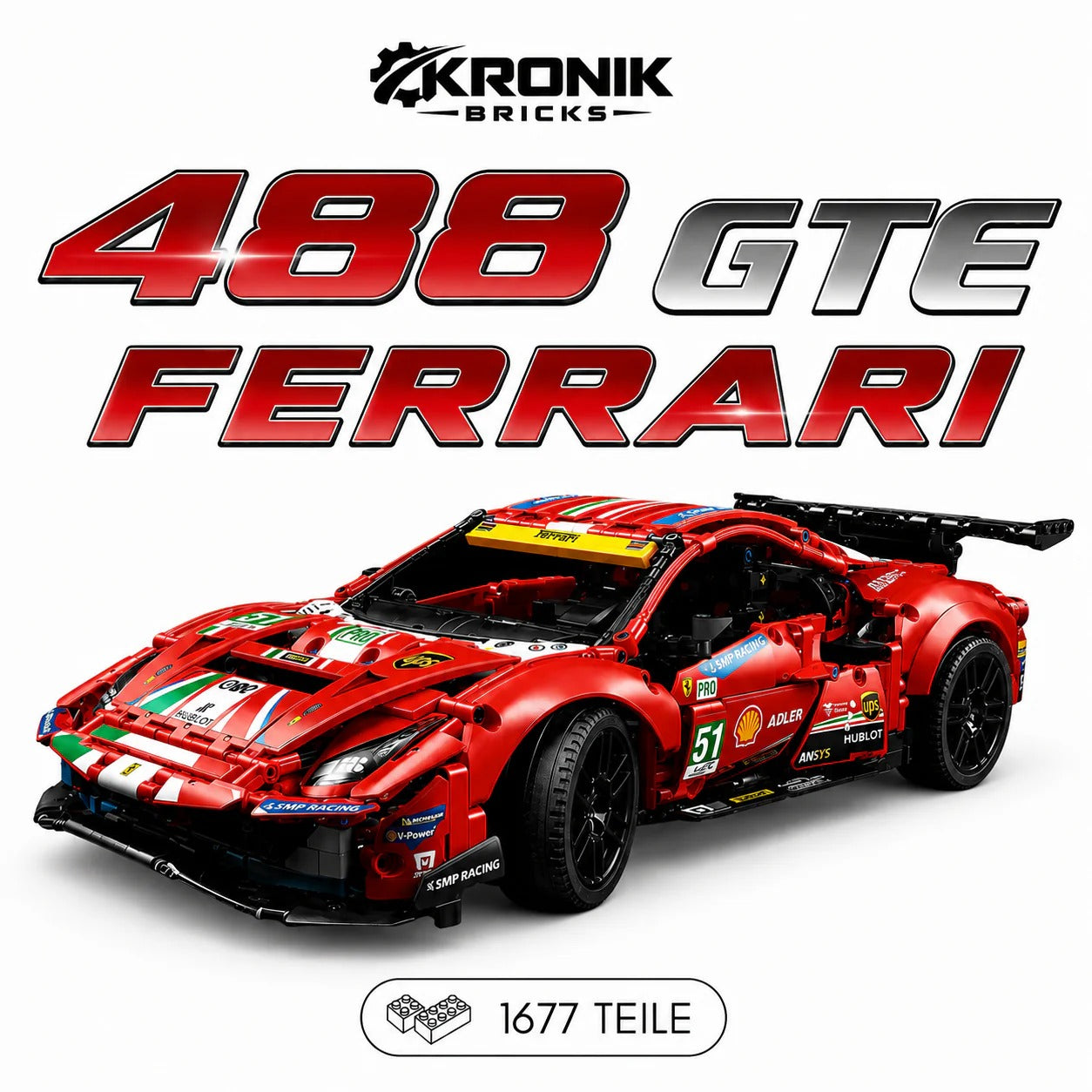 488 GTE (1677 teile)